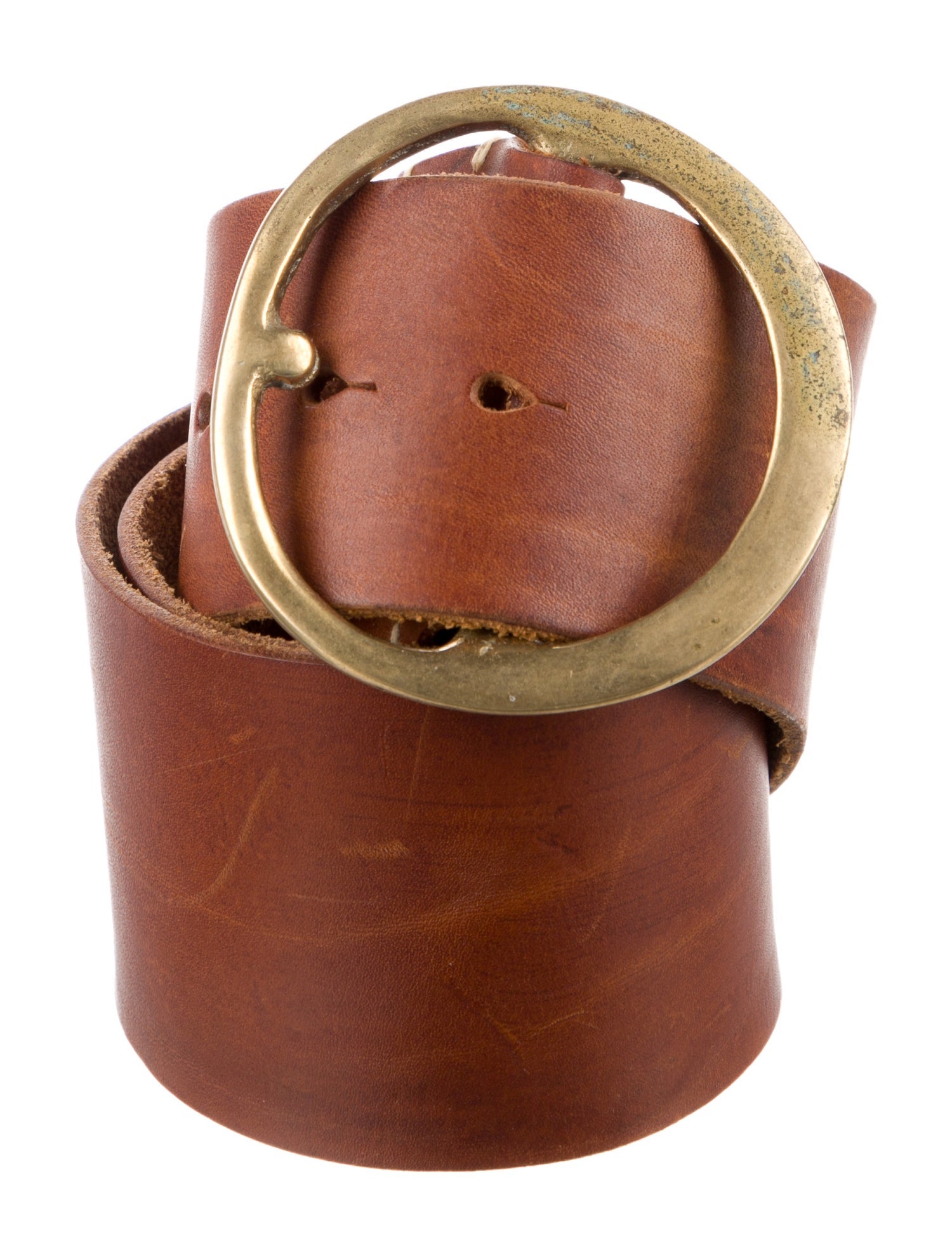 Ralph Lauren Collection Wide Leather Belt
