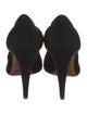 Ralph Lauren Collection Suede Cutout Accent Pumps