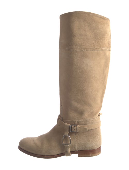 Ralph Lauren Collection Suede Riding Boots