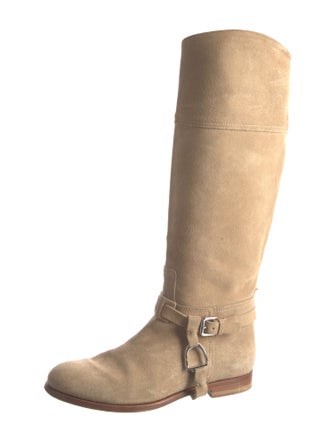 Ralph Lauren Collection Suede Riding Boots