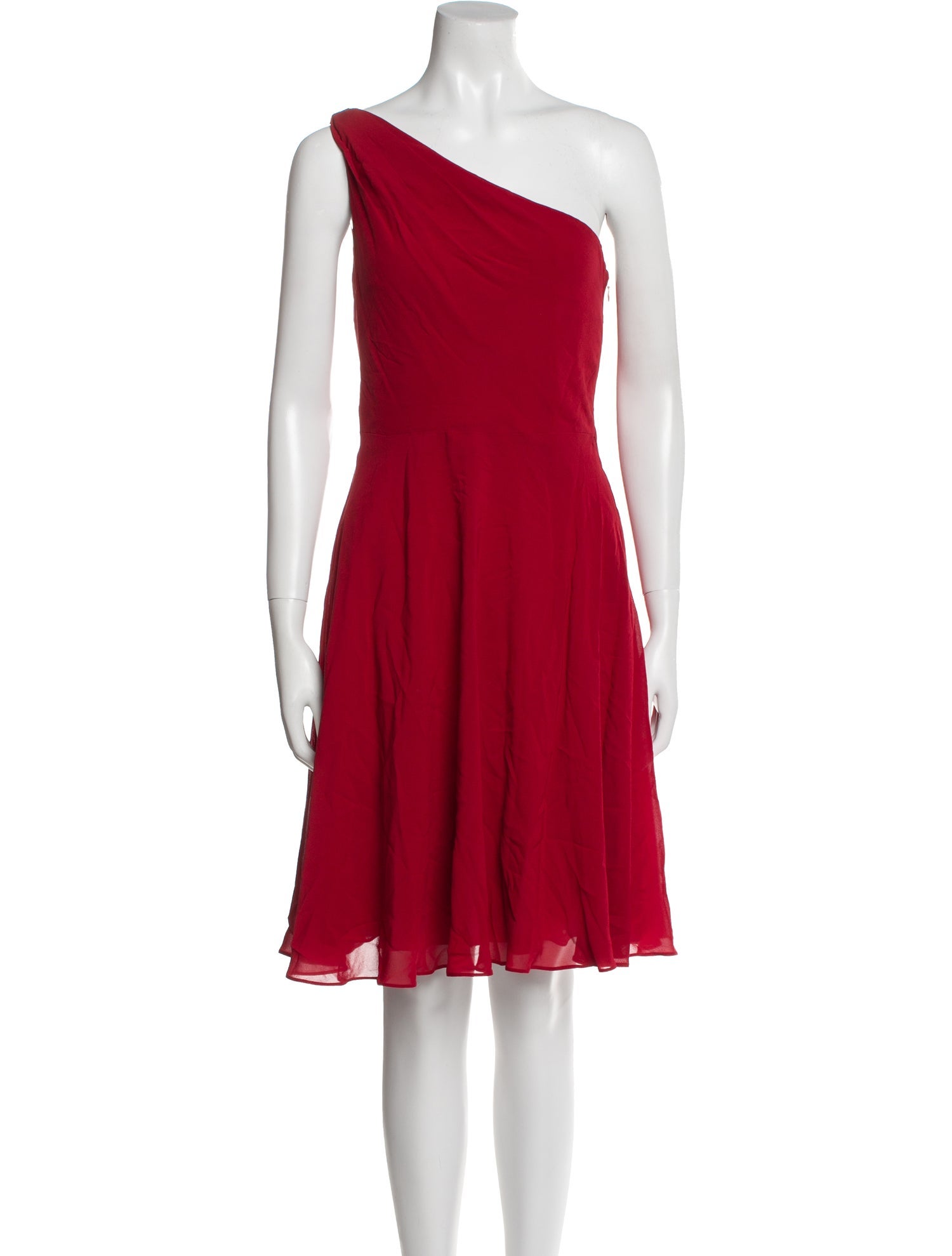 Ralph Lauren Collection Silk Knee-Length Dress
