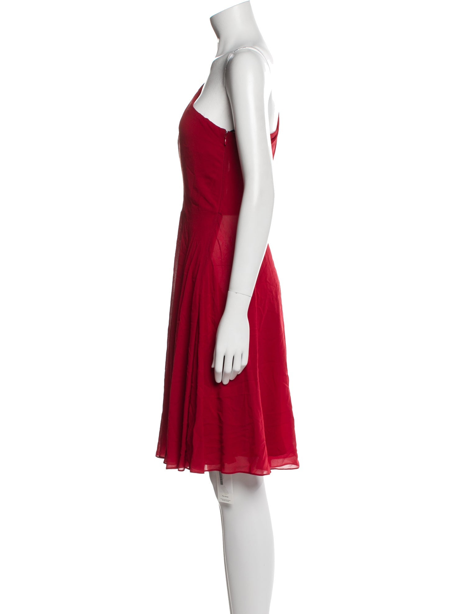Ralph Lauren Collection Silk Knee-Length Dress