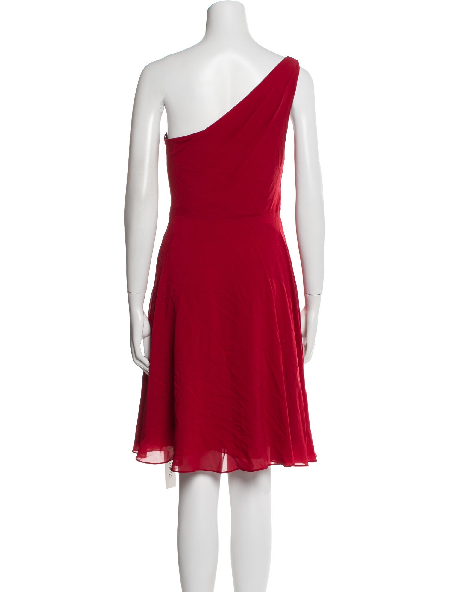 ralph lauren red evening dress Ralph Lauren Spring 2013 Leather Embellished Red Gown main image 1