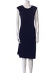 Ralph Lauren Collection Crew Neck Knee-Length Dress