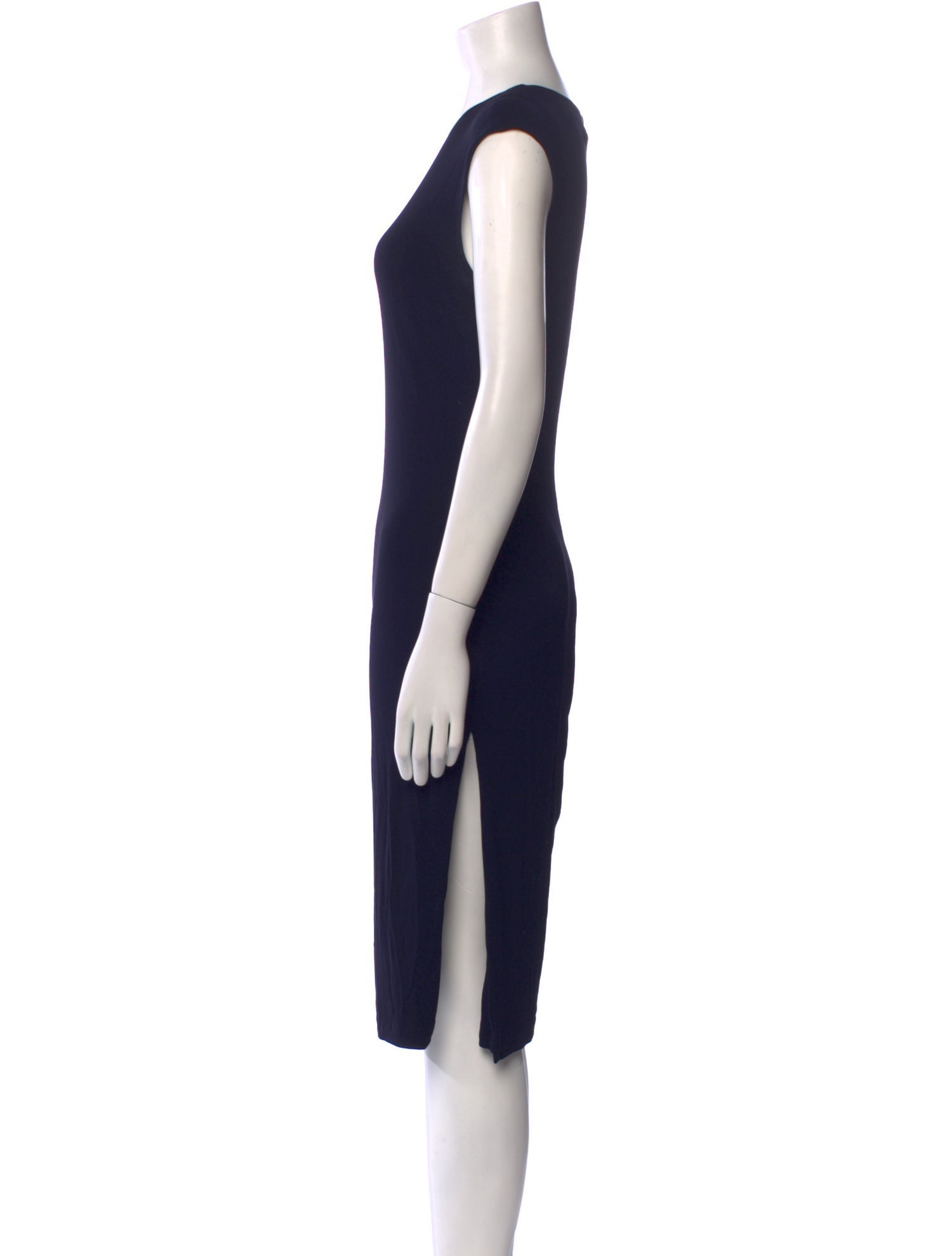 Ralph Lauren Collection Crew Neck Knee-Length Dress