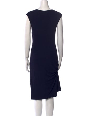 Ralph Lauren Collection Crew Neck Knee-Length Dress