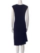 Ralph Lauren Collection Crew Neck Knee-Length Dress