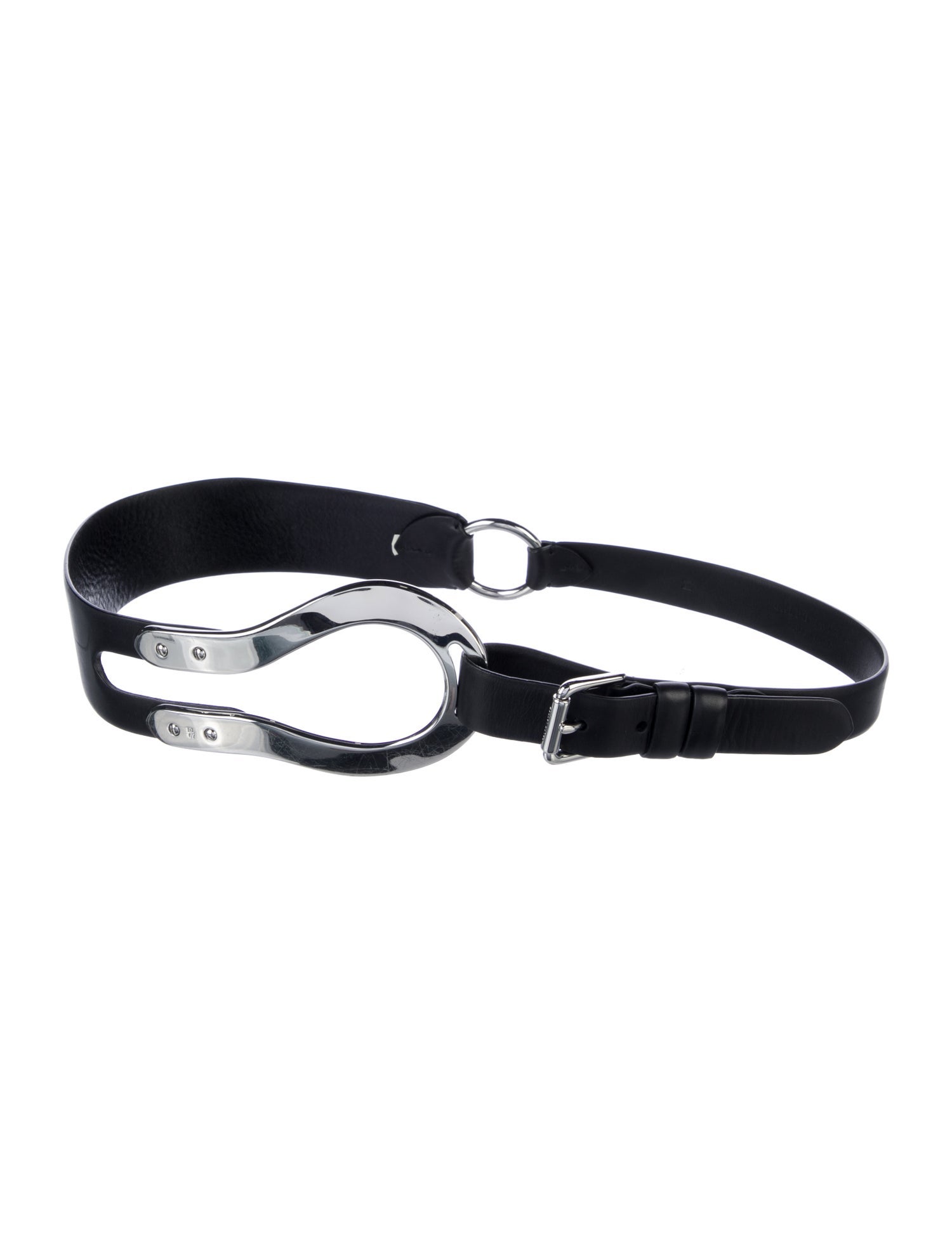 Ralph Lauren Collection Wide Leather Waist Belt