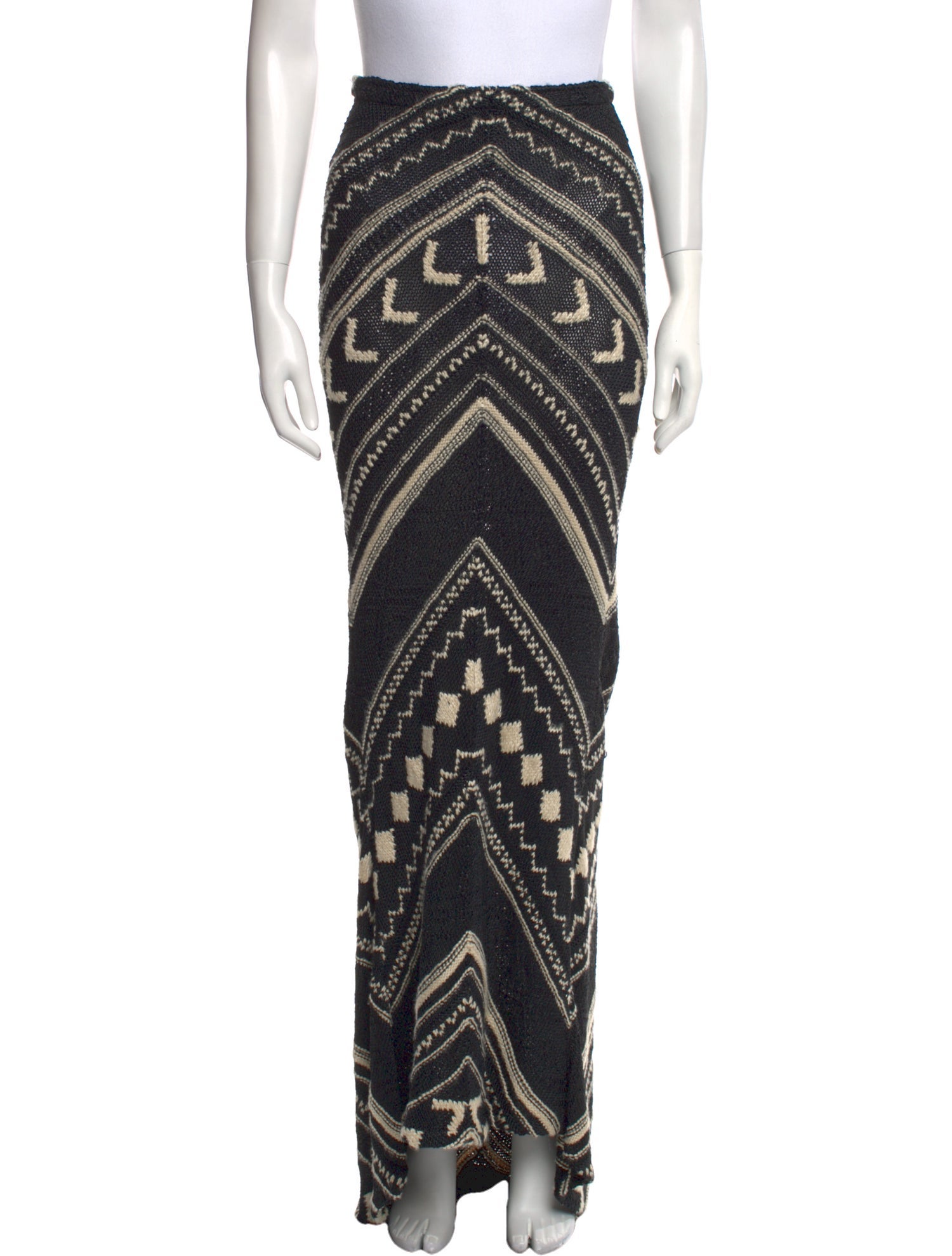 Ralph Lauren Collection Silk Long Skirt