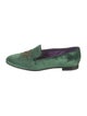Ralph Lauren Collection Velvet Embroidered Accent Loafers
