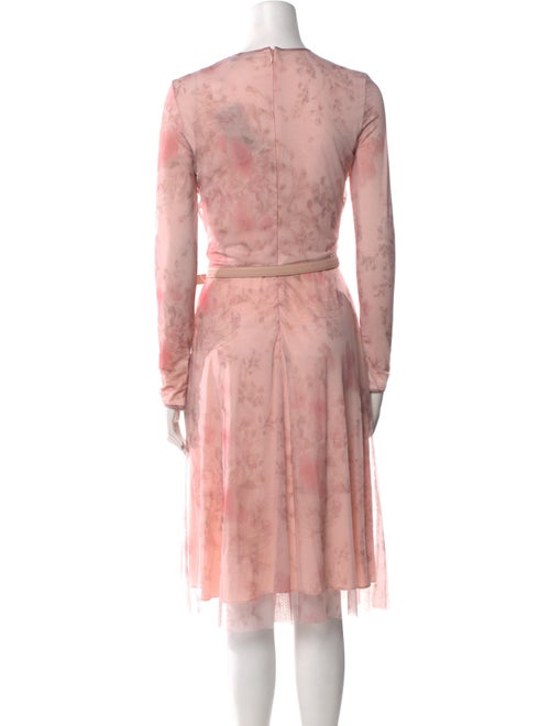 Ralph Lauren Collection Mesh Midi Length Dress