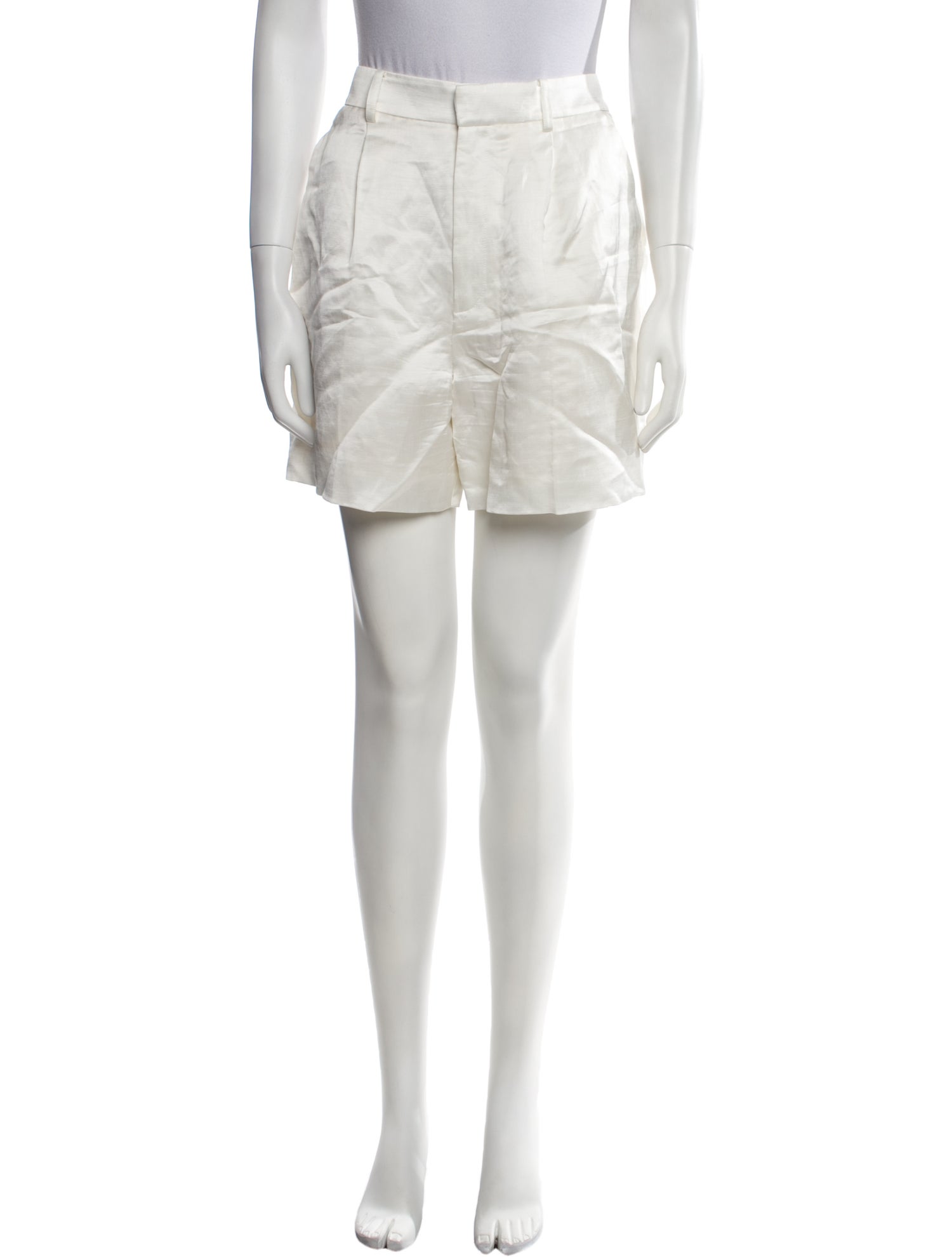 Ralph Lauren Collection Linen Mini Shorts