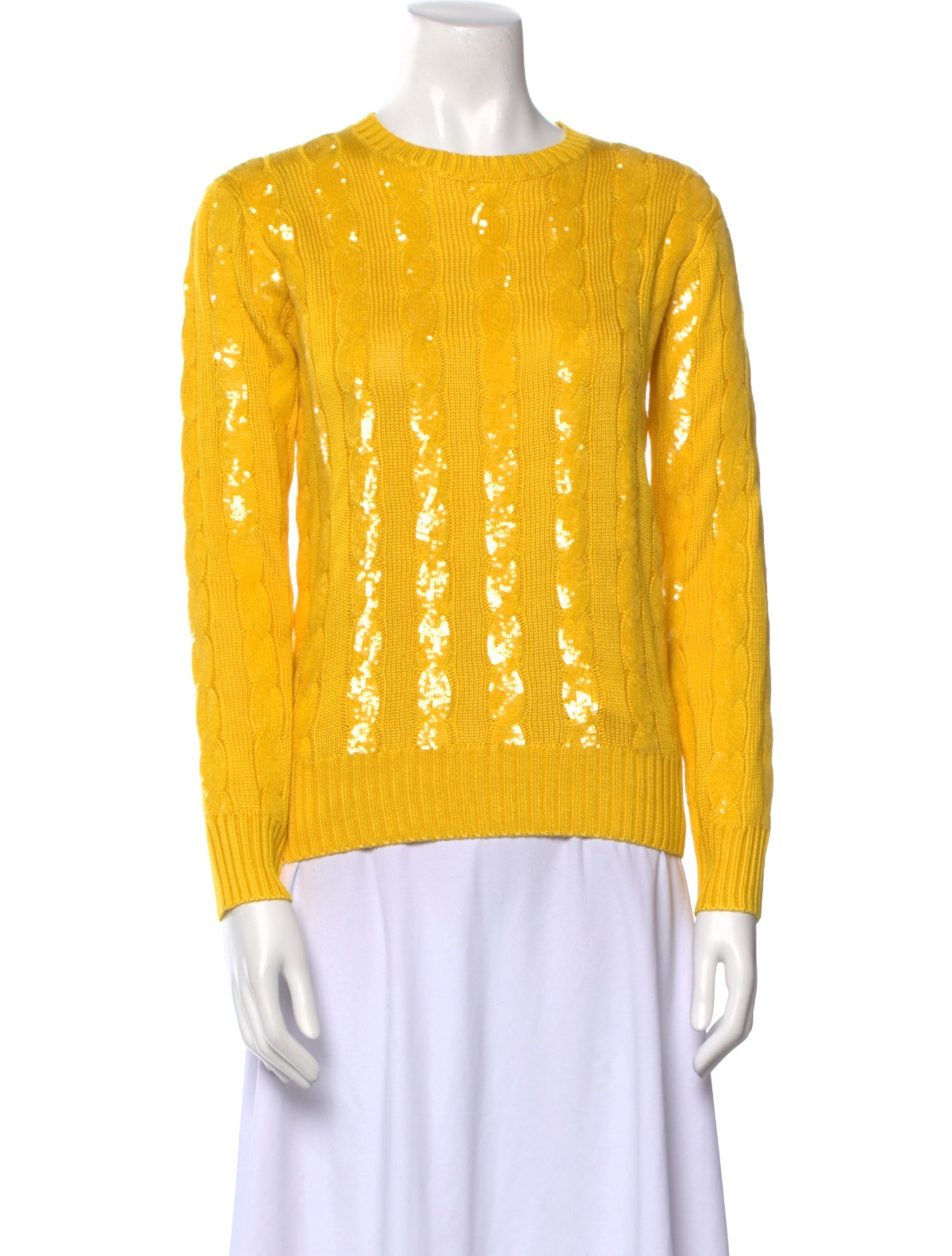 Ralph Lauren Collection Silk Printed Sweater