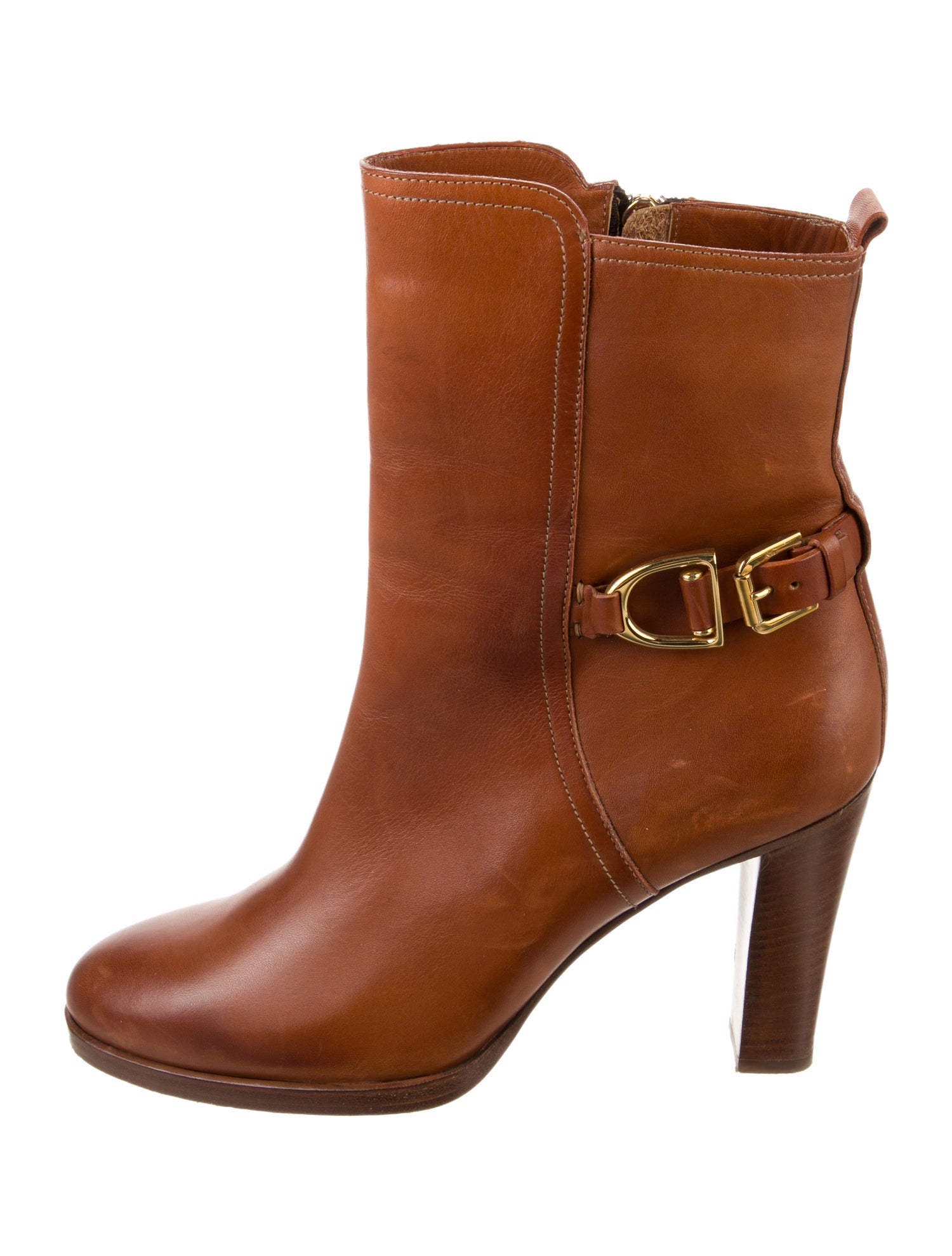 Ralph Lauren Collection Leather Boots