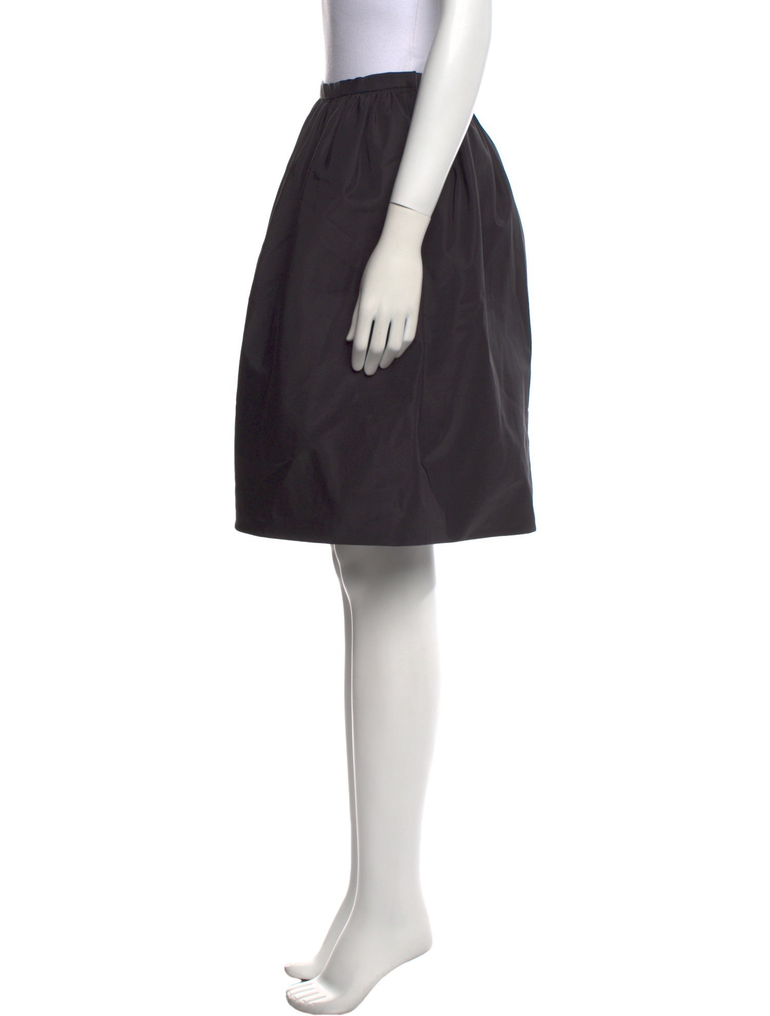 Ralph Lauren Collection Silk Knee-Length Skirt