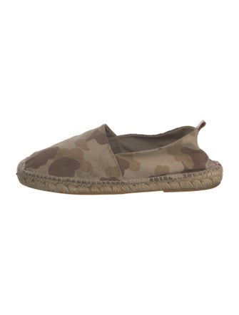 Ralph Lauren Collection Camouflage Canvas Espadrilles