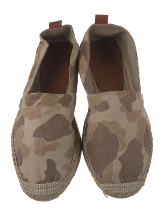 Ralph Lauren Collection Camouflage Canvas Espadrilles