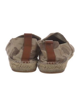 Ralph Lauren Collection Camouflage Canvas Espadrilles