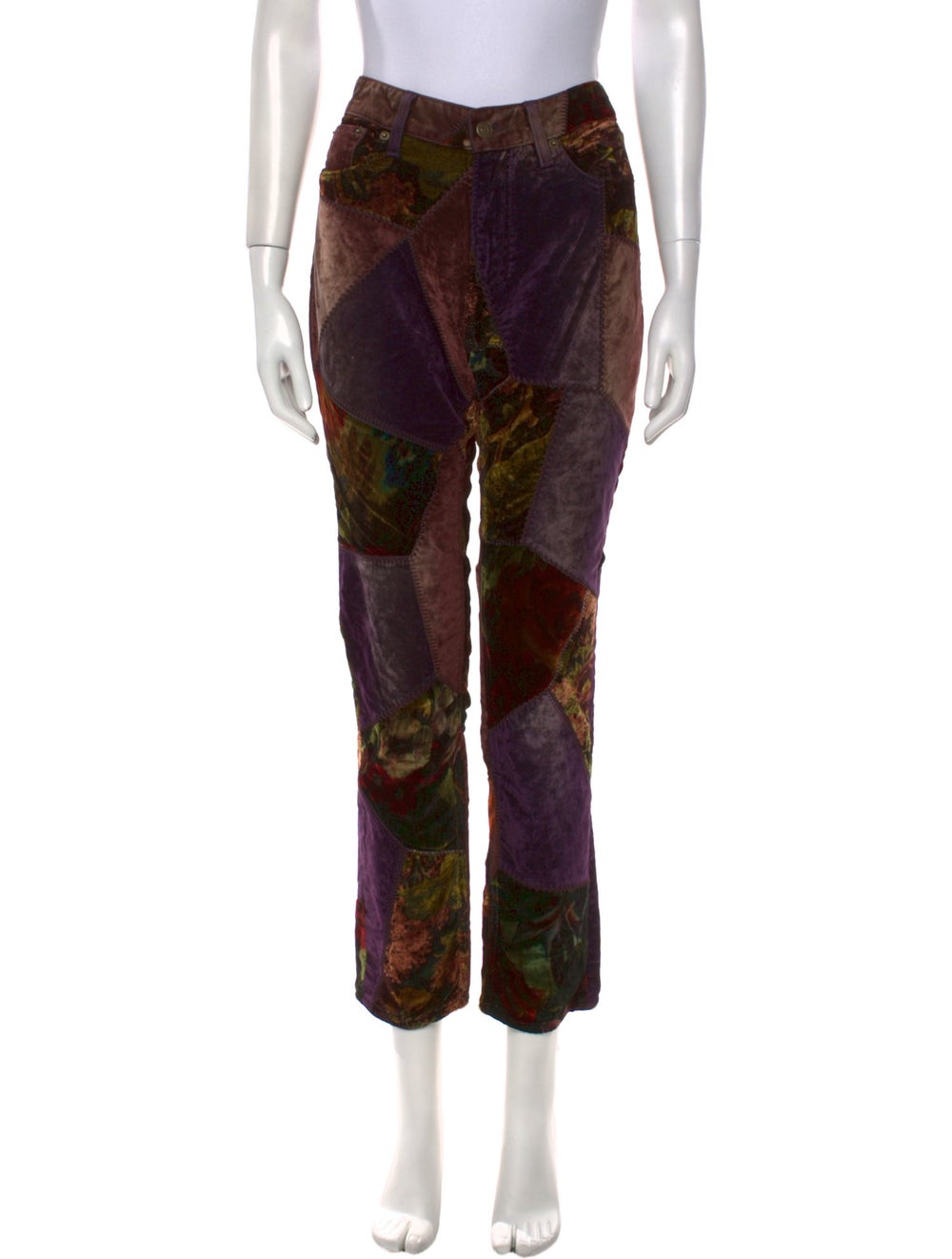 Ralph Lauren Collection Patchwork 160 Straight Le… - image 1