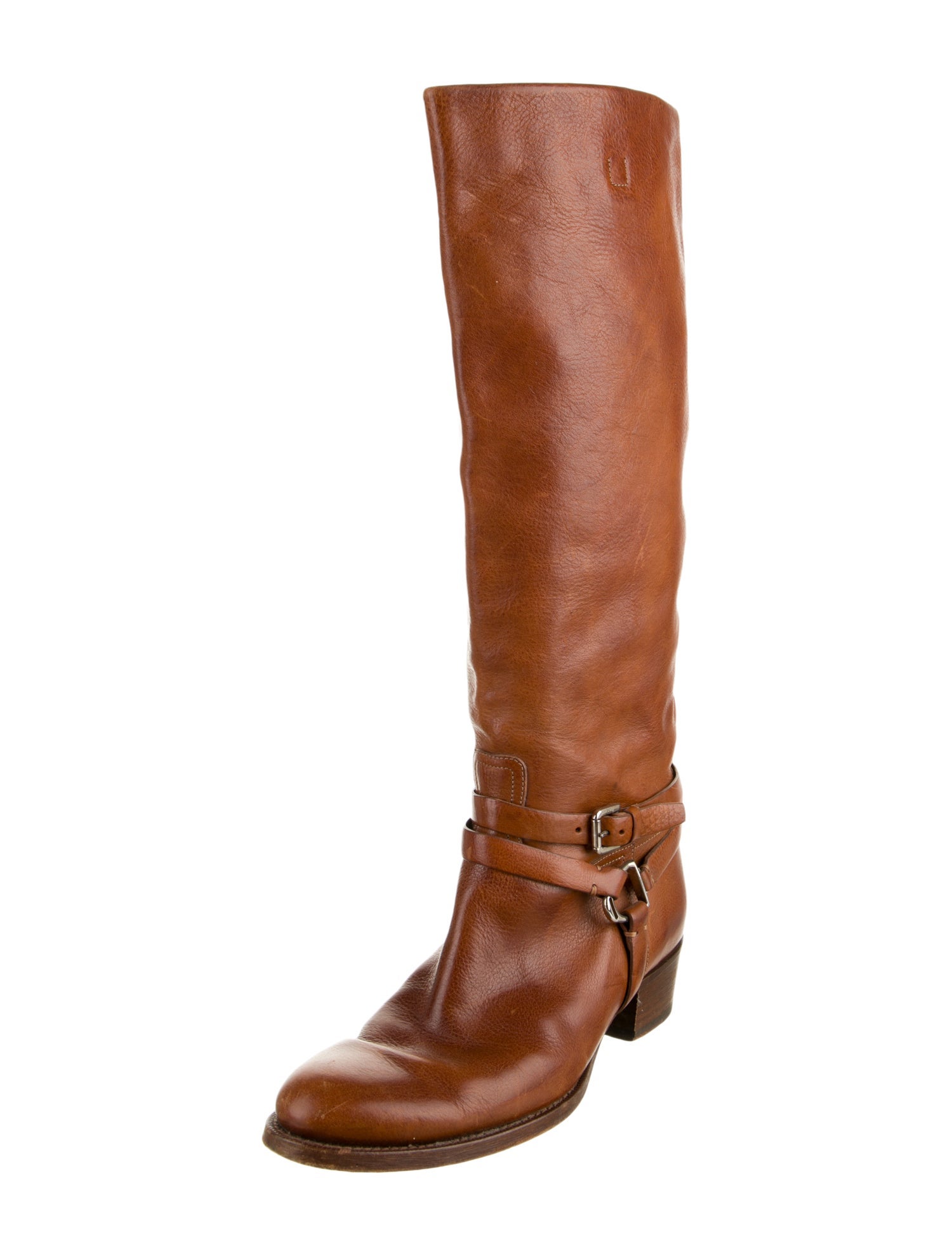 Ralph Lauren Collection Leather Riding Boots