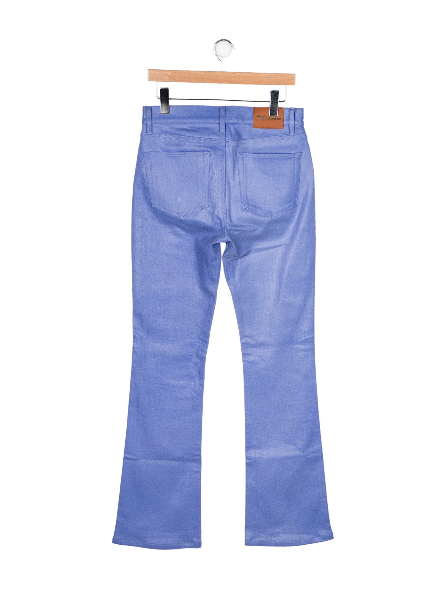 Ralph Lauren Collection High-Rise Wide Leg Jeans