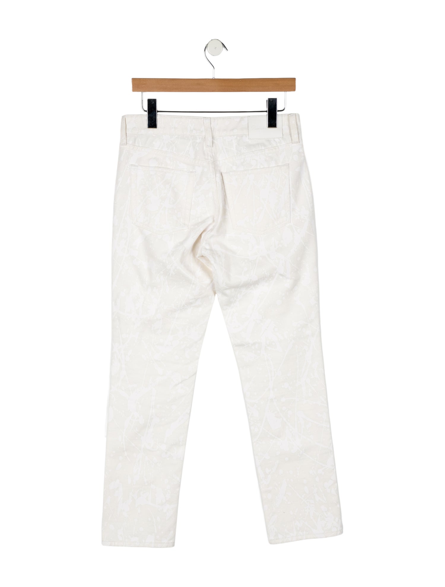 Ralph Lauren Collection Mid-Rise Straight Leg Jeans