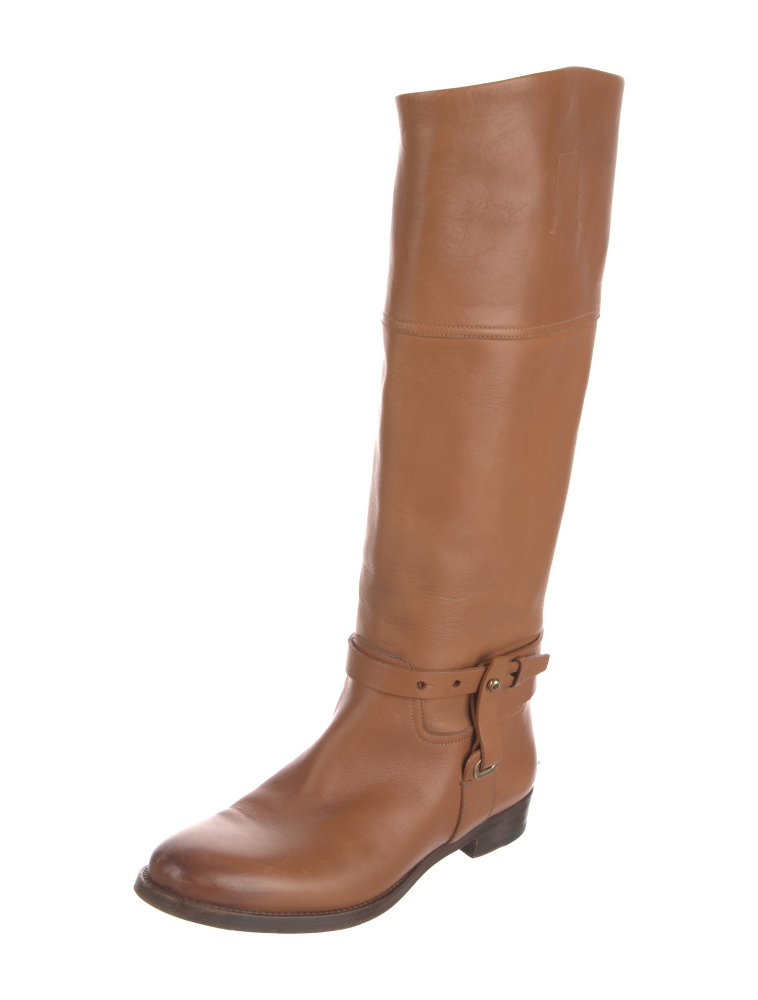 Ralph Lauren Collection Leather Riding Boots
