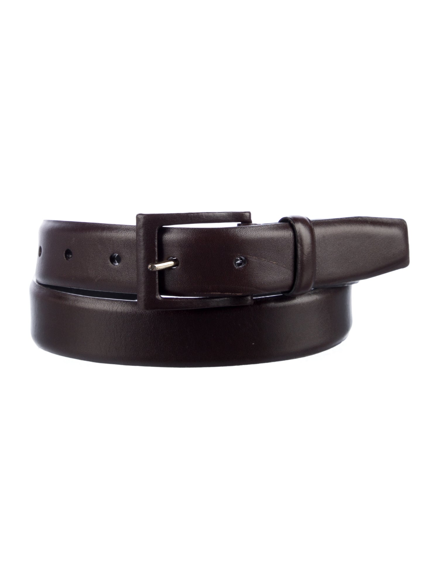 Ralph Lauren Collection Skinny Leather Belt