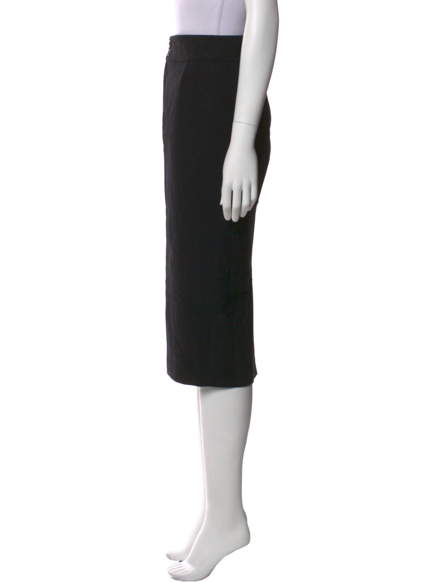 Ralph Lauren Collection Wool Knee-Length Skirt