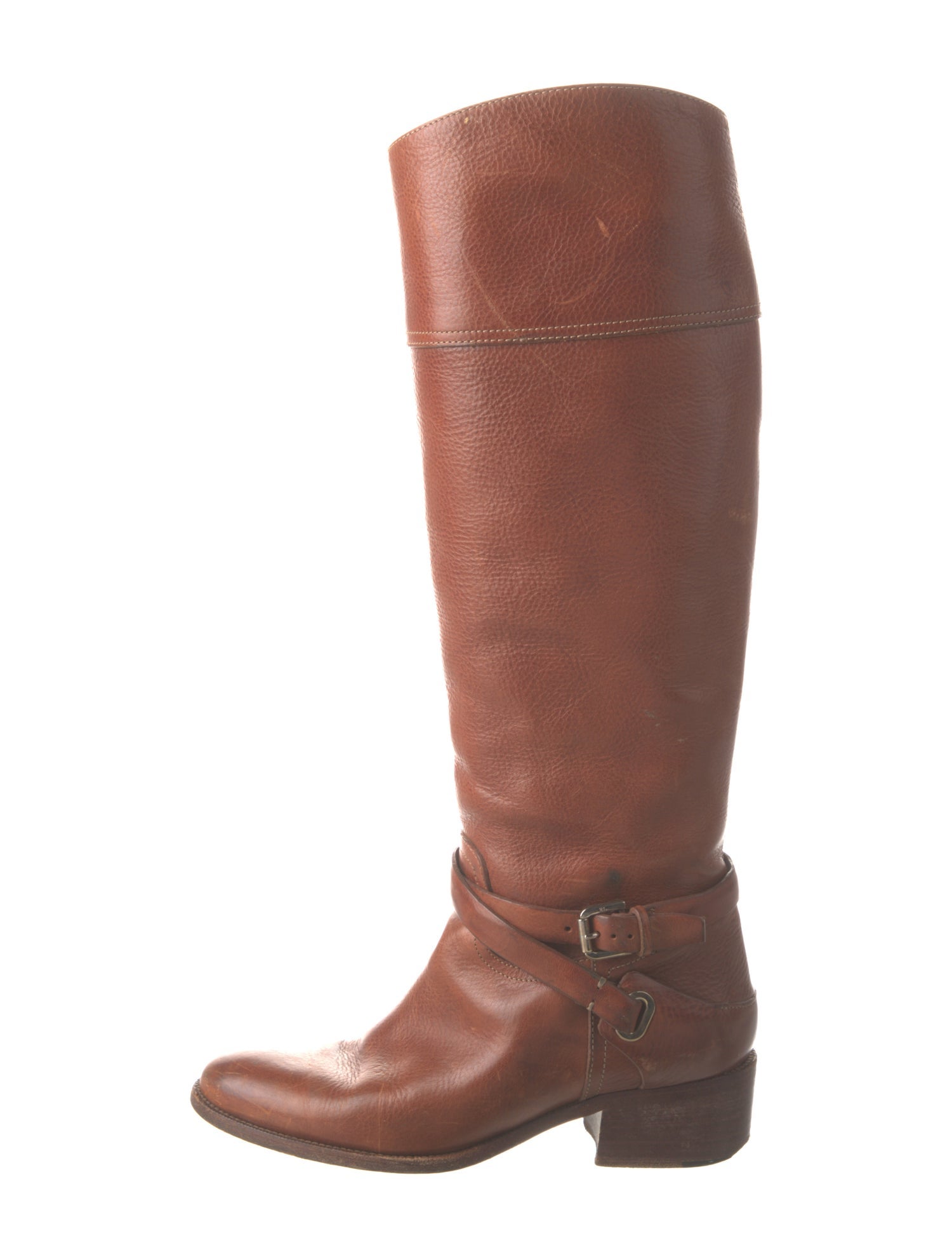 Ralph Lauren Collection Leather Riding Boots