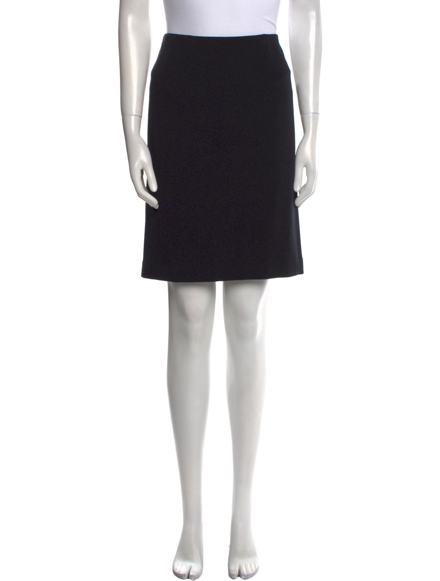Ralph Lauren Collection Merino Wool Knee-Length Skirt