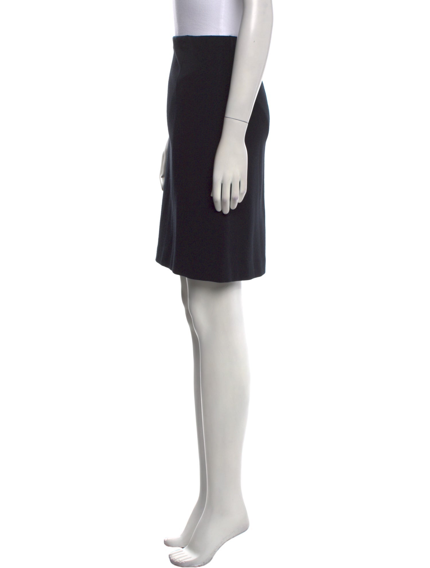 Ralph Lauren Collection Merino Wool Knee-Length Skirt