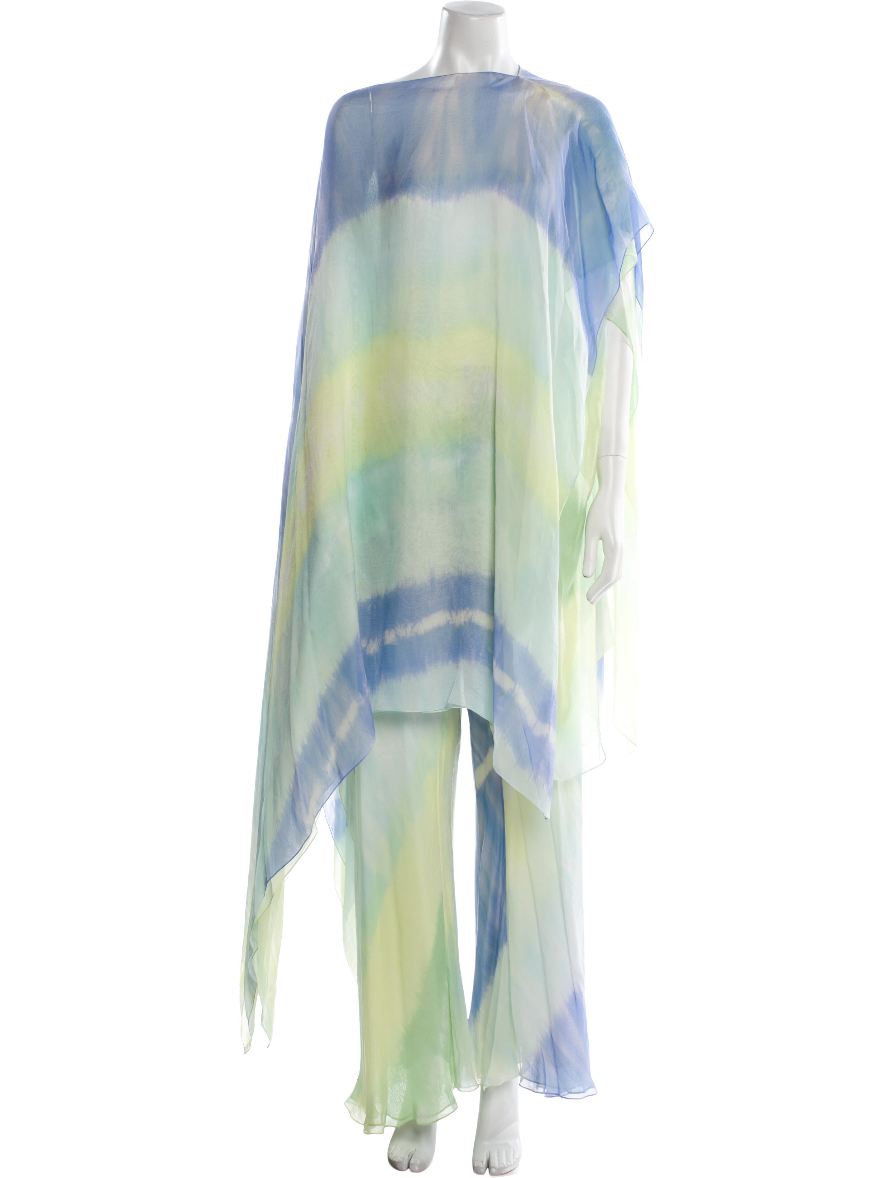 Ralph Lauren Collection Tie-Dye Print Pant Set