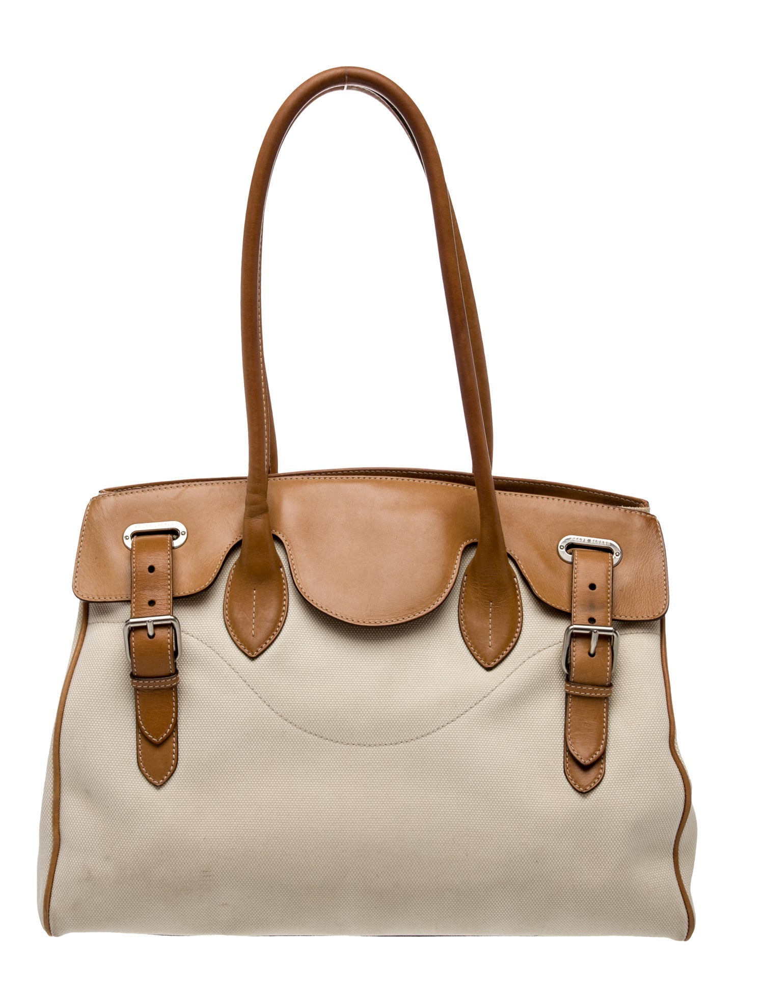 Ralph Lauren Collection Canvas Shoulder Bag