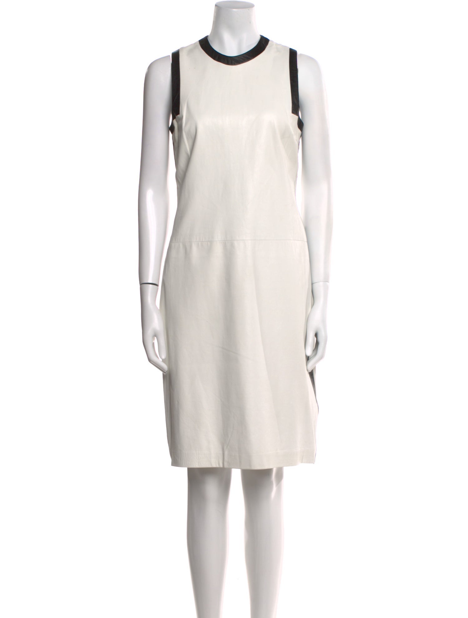 Ralph Lauren Collection Lambskin Knee-Length Dress
