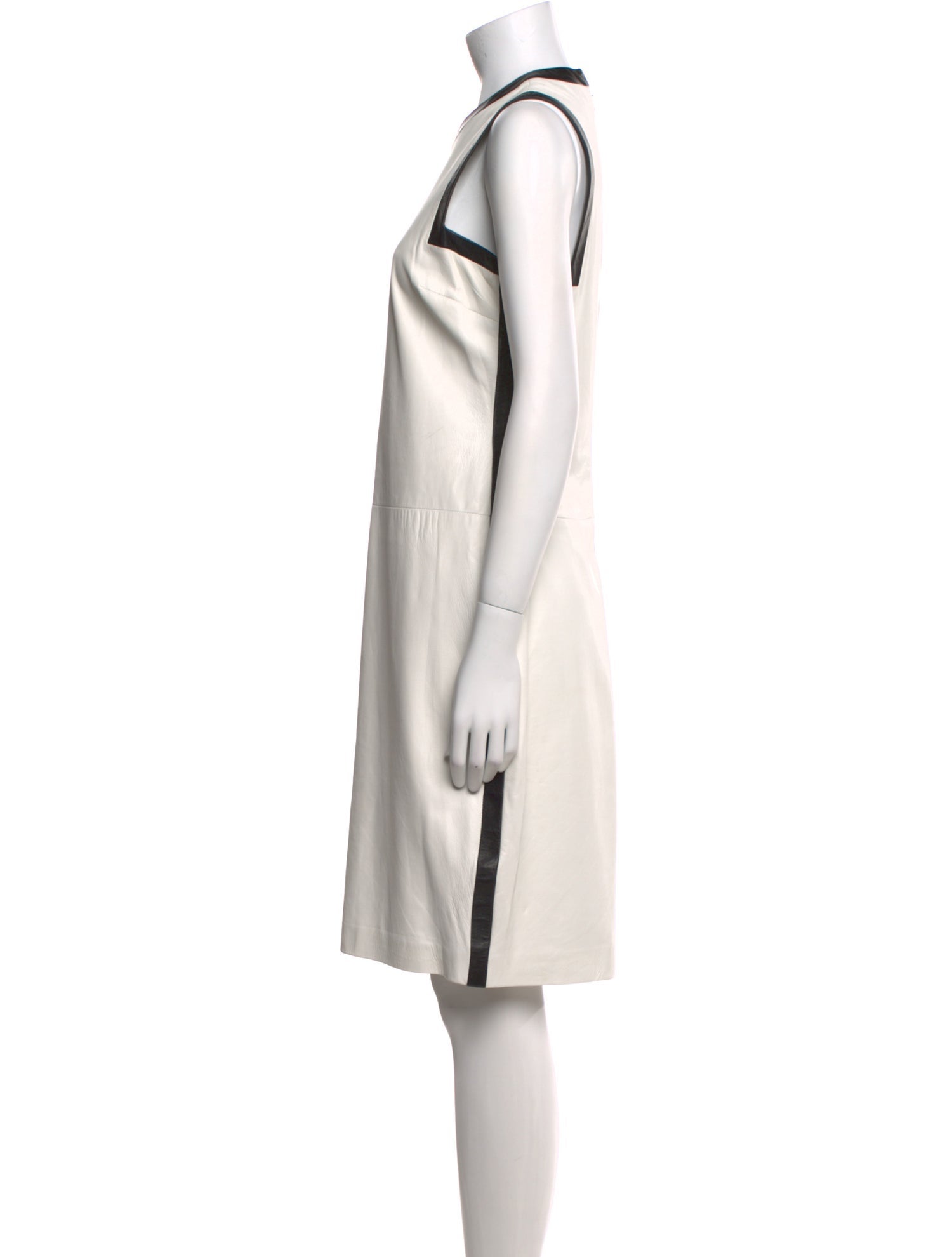 Ralph Lauren Collection Lambskin Knee-Length Dress