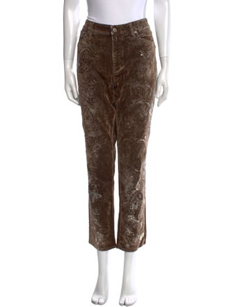 Ralph Lauren Collection Printed Straight Leg Pants