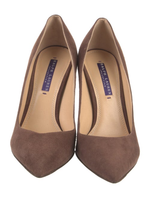 Ralph Lauren Collection Suede Pumps