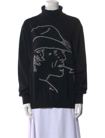 Ralph Lauren Collection Wool Printed Sweater