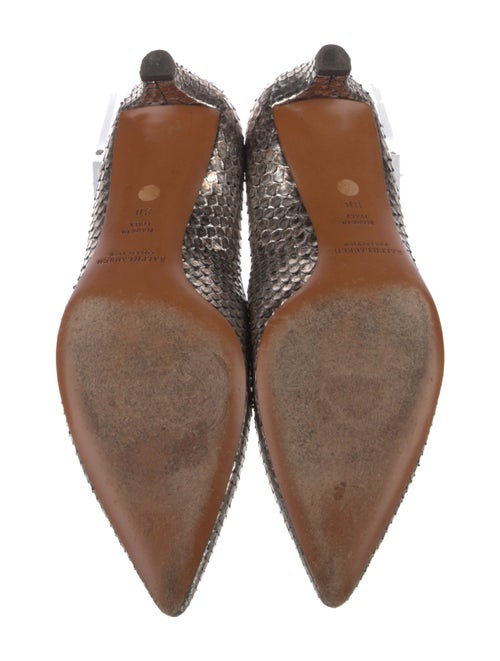 Ralph Lauren Collection Snakeskin Flats