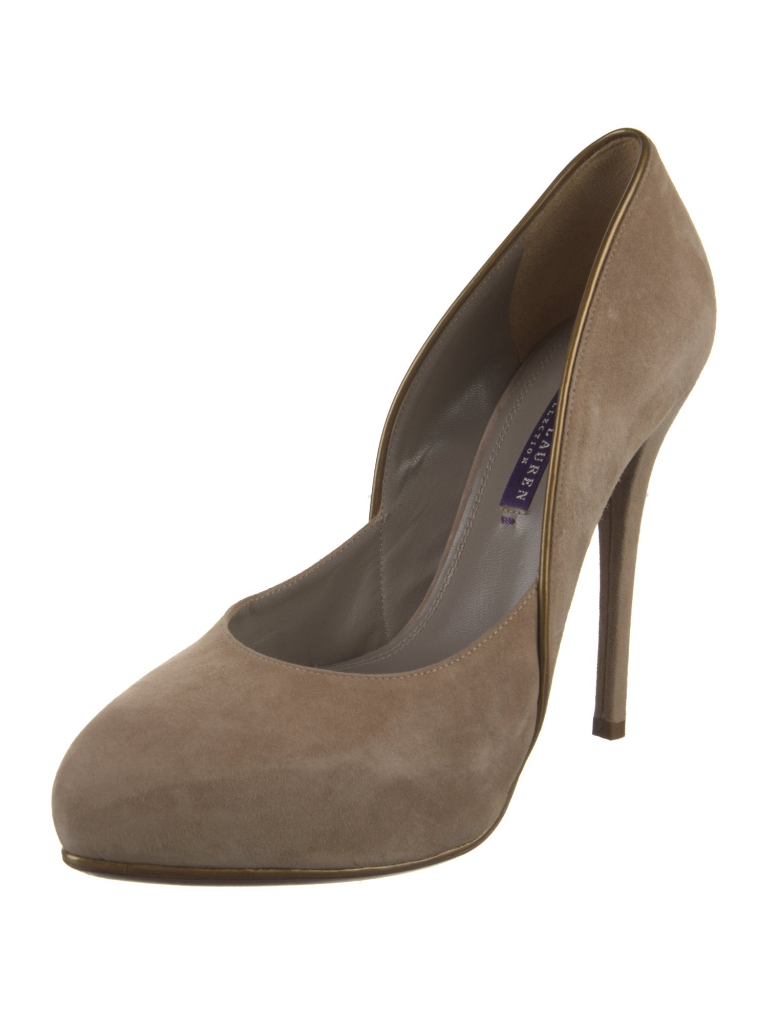 Ralph Lauren Collection Suede Pumps