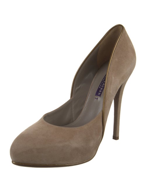 Ralph Lauren Collection Suede Pumps