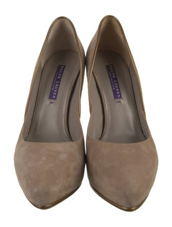 Ralph Lauren Collection Suede Pumps