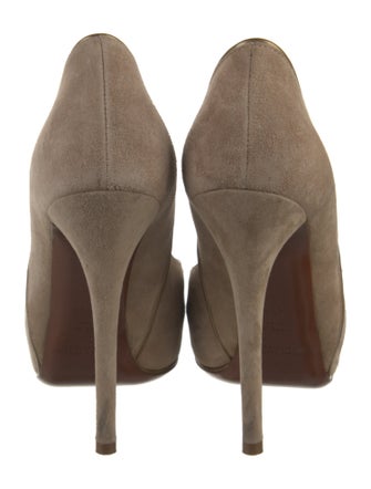 Ralph Lauren Collection Suede Pumps