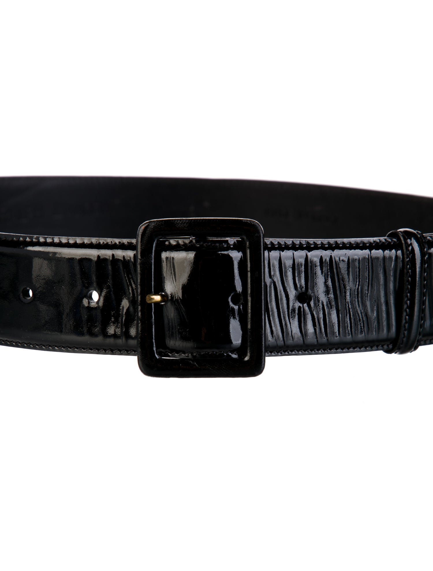 Ralph Lauren Collection Patent Leather Belt