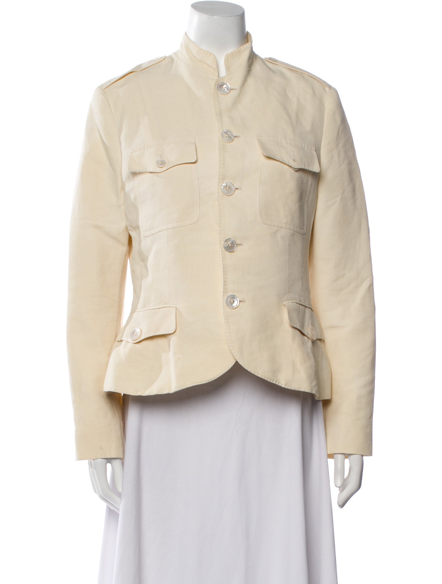 Ralph Lauren Collection Linen Evening Jacket