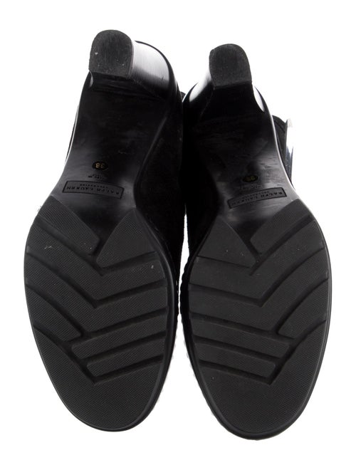 Ralph Lauren Collection Suede Lace-Up Boots