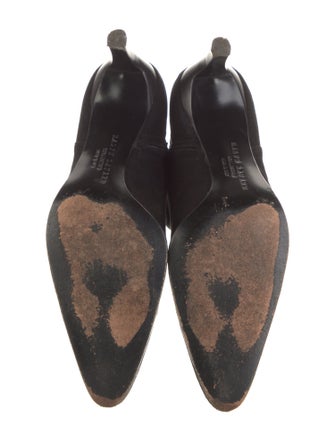 Ralph Lauren Collection Suede Leather Trim Embellishment Boots