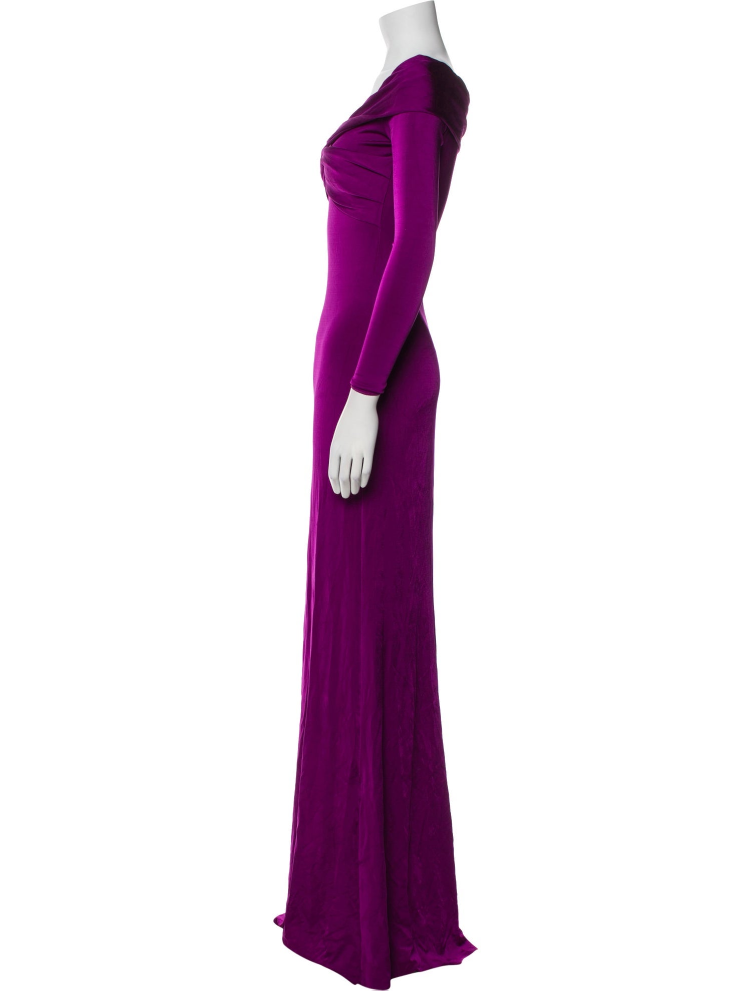 Ralph Lauren Collection Cowl Neck Long Dress