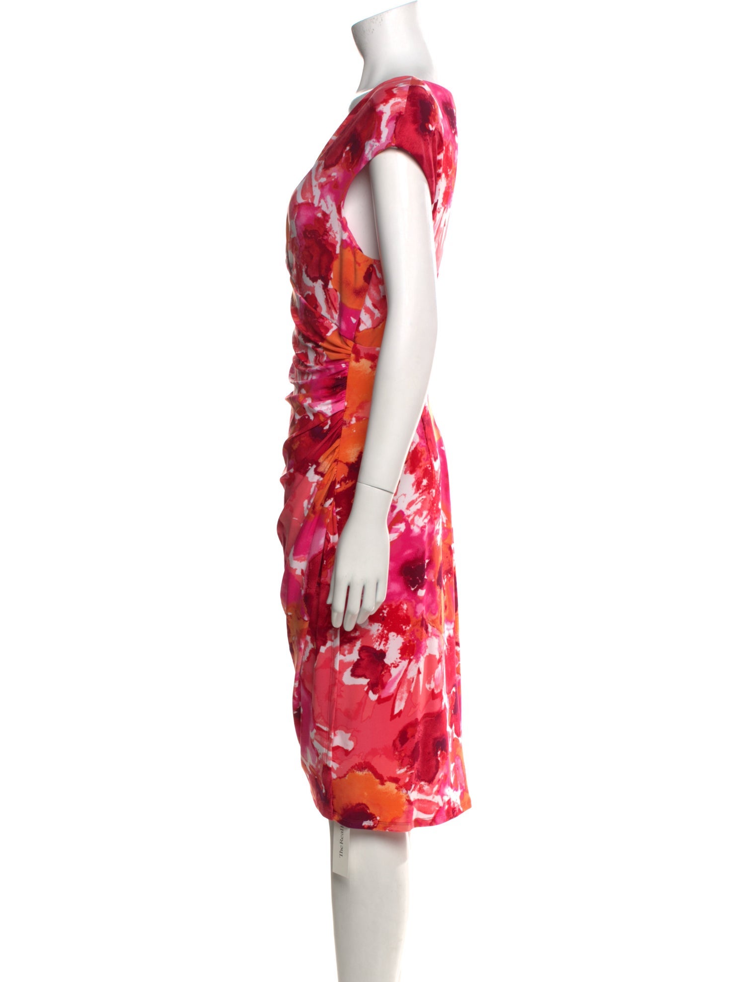 Ralph Lauren Collection Floral Print Knee-Length Dress